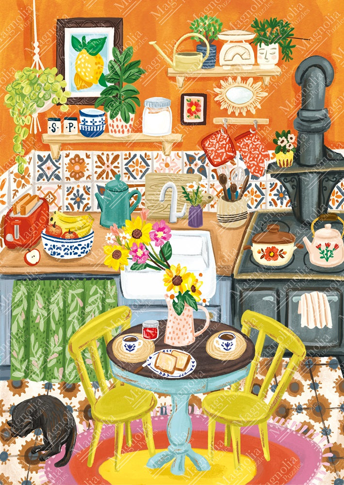 Orange Kitchen - Olivia Gibbs (1000pcs)