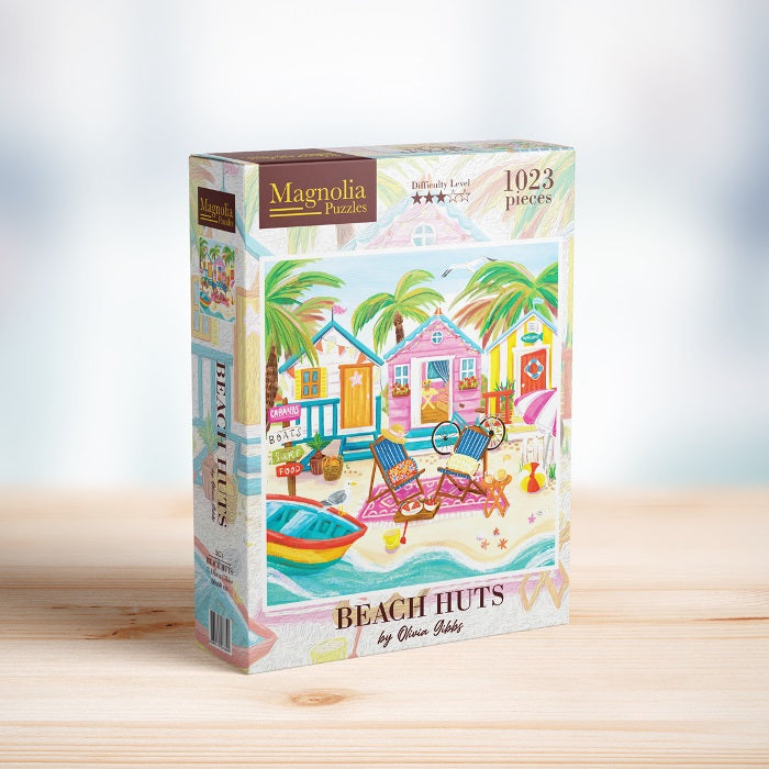Beach Huts - Olivia Gibbs (1023pcs)