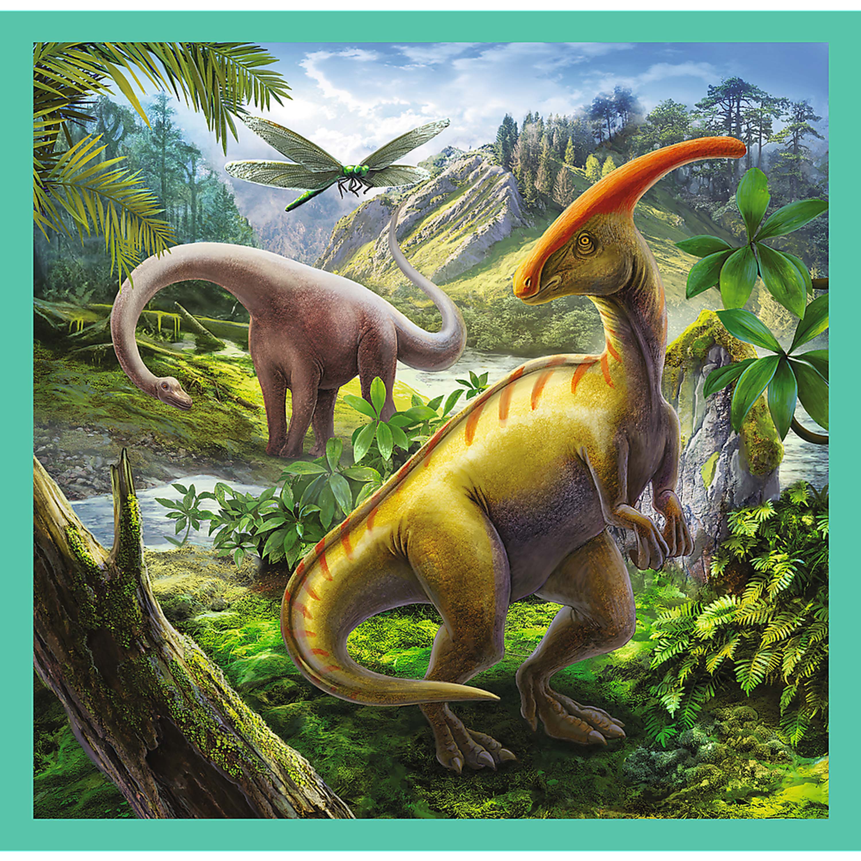 DMG 3-in-1 The Extraordinary World of Dinosaur (20, 36, 50 pcs) (VERY DAMAGED BOX)