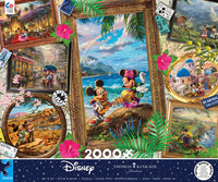 DMG Disney Dreams - Mickey & Minnie Travel Collage, Thomas Kinkade (2000pcs) (boîte endommagée)