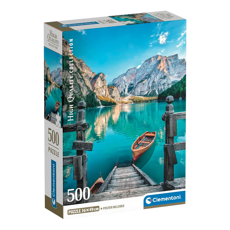 Lac de Braies, Italie (Lac de Braies) (500pcs)