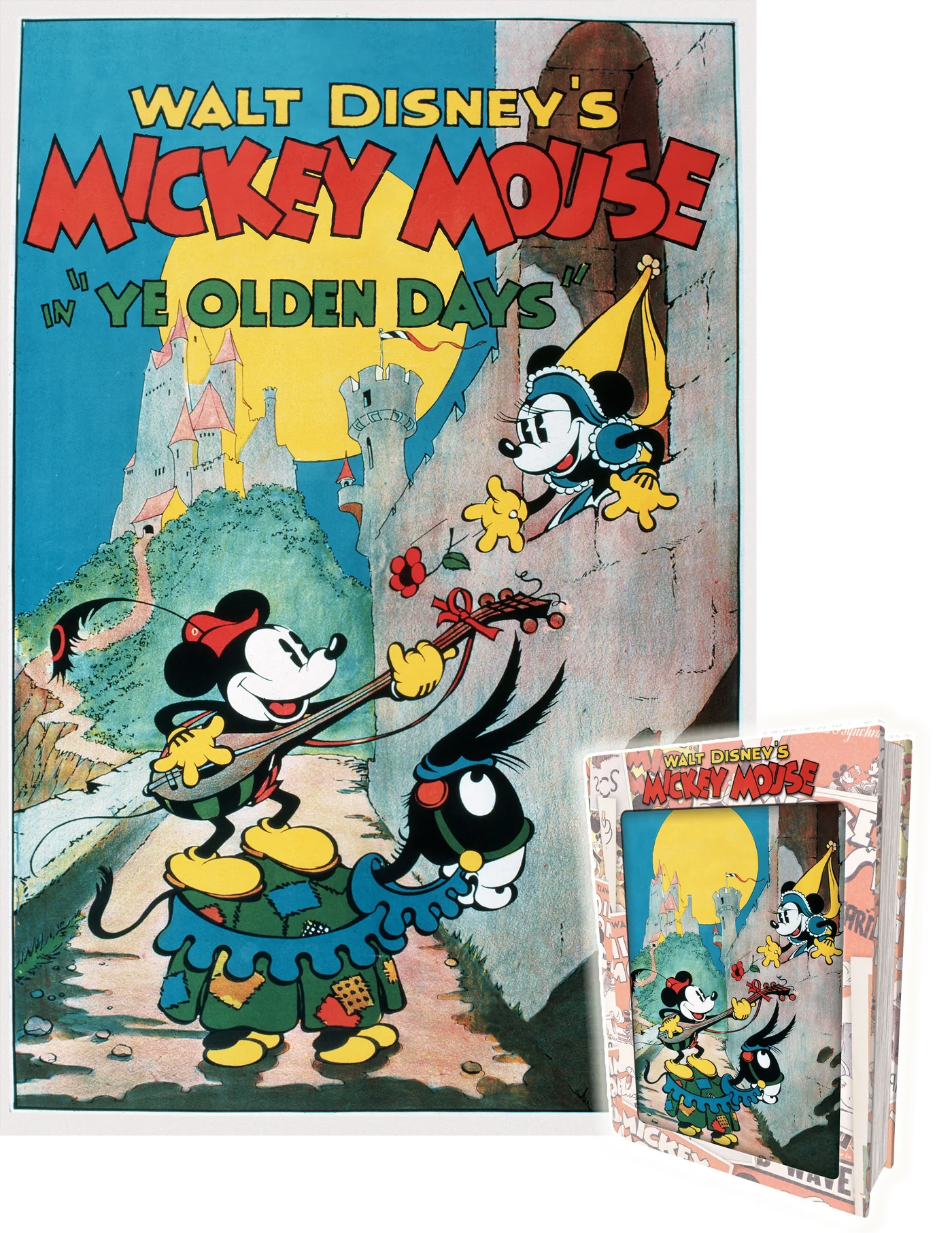 Disney - Mickey Mouse in Collectable Tin Book (3D Puzzle) (300pcs)