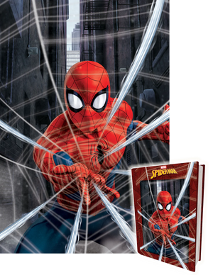 DMG Marvel - Spider Man in Collectable Tin Book (3D Puzzle) (300pcs) (DAMAGED BOX)