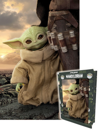 Star Wars - The Mandalorian in Collectable Tin Book (Puzzle 3D) (300pcs)