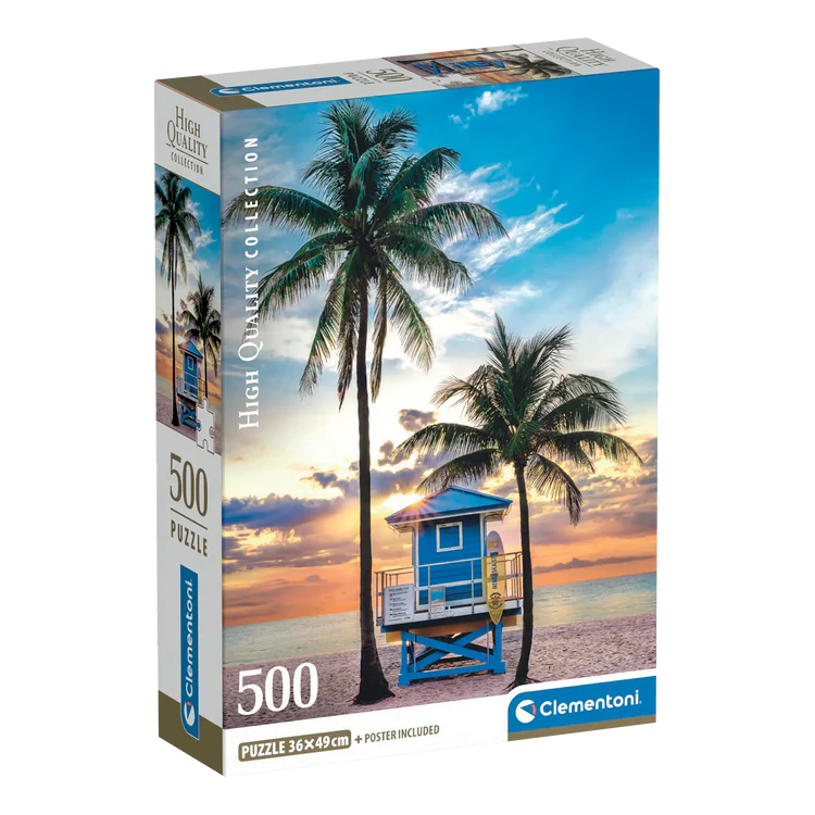 Miami Beach, Florida (500pcs)