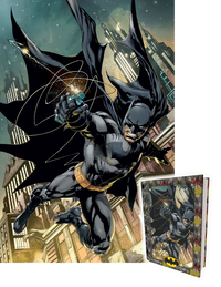 DC Comics - Batman dans le livre d'étain à collectionnable (Puzzle 3D) (300pcs)