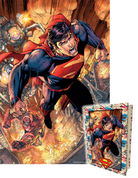 DC Comics - Superman in Collectable Tin Book (Puzzle 3D) (300pcs)