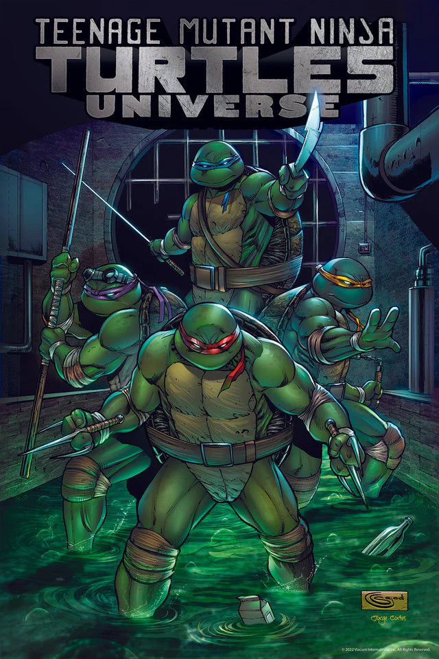 TMNT - Teenage Mutant Ninja Turtles in Collectable Tin Book (3D Puzzle) (300pcs)