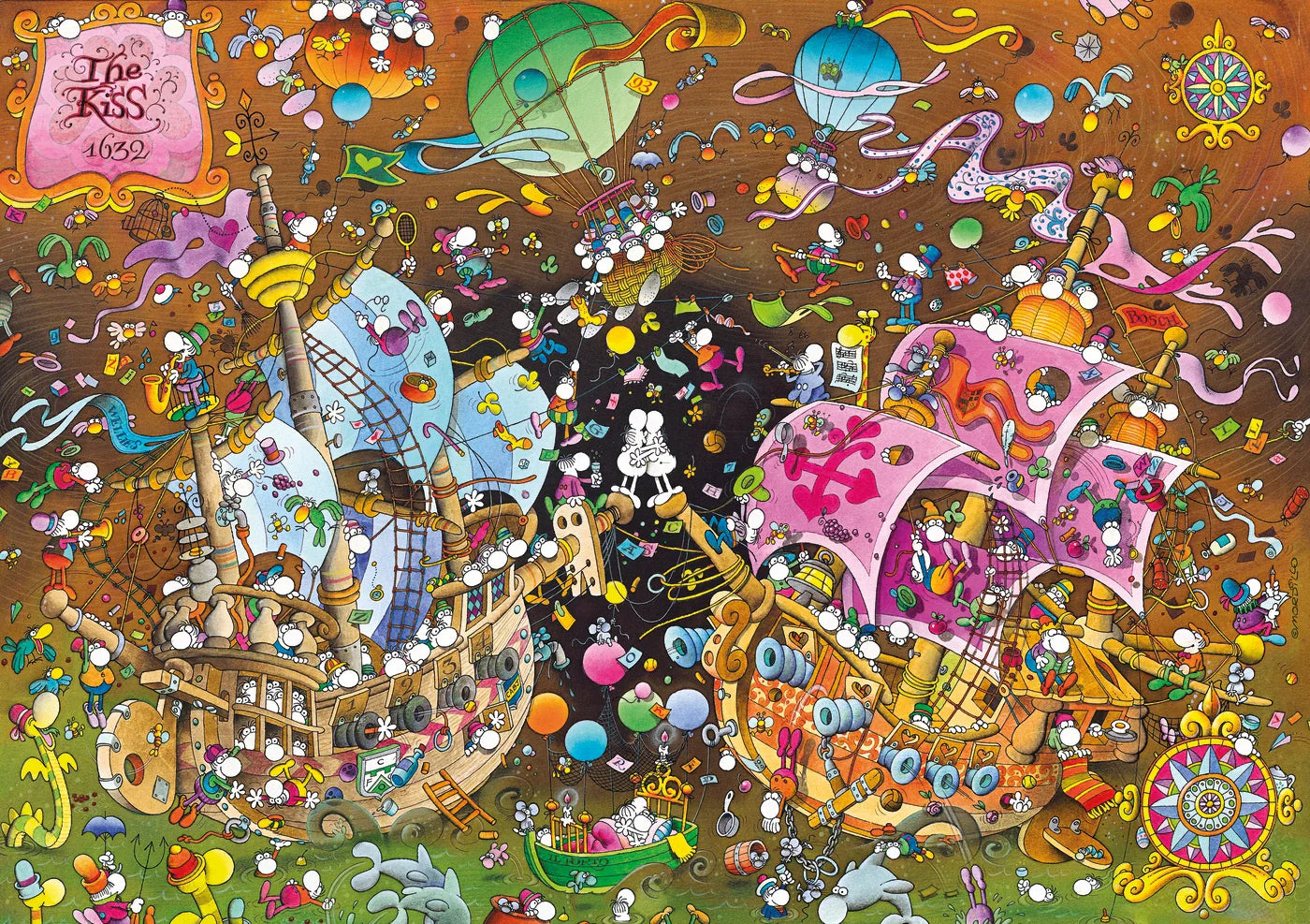 The Kiss, Mordillo (6000pcs)