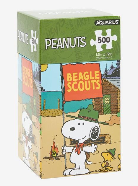 Peanuts - Snoopy & Woodstock Camping Adventure Beagle Scouts (500pcs)