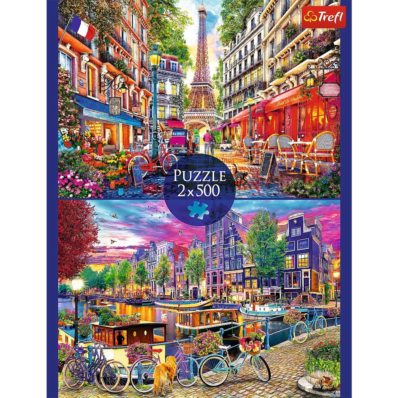 TREFL Premium Plus - Capitals européens (2x500pcs)