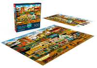 PFG Pete's Gambling Hall, Charles Wysocki (500pcs) (utilisation / utilisée - puzzles pour de bon)