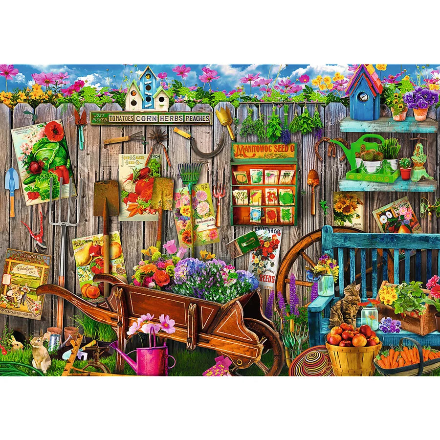 Trefl Premium Plus - Working in the Garden (2x500pcs)