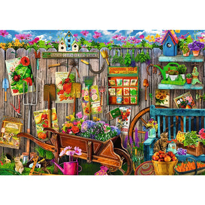 Trefl Premium Plus - Working in the Garden (2x500pcs)