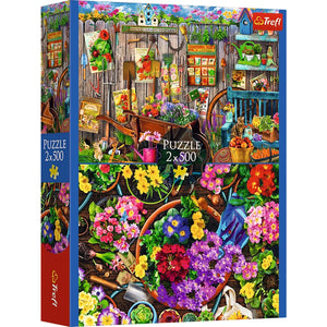 Trefl Premium Plus - Working in the Garden (2x500pcs)