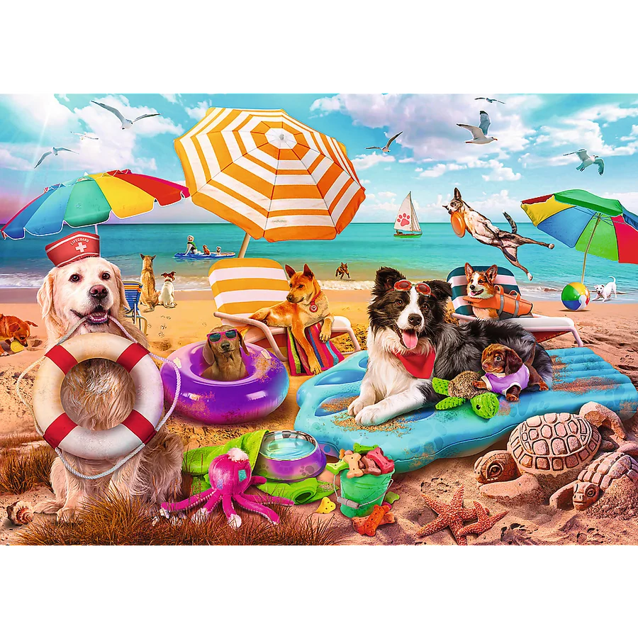 DMG Trefl Premium Plus - Summertime (2x500pcs) (DAMAGED BOX)