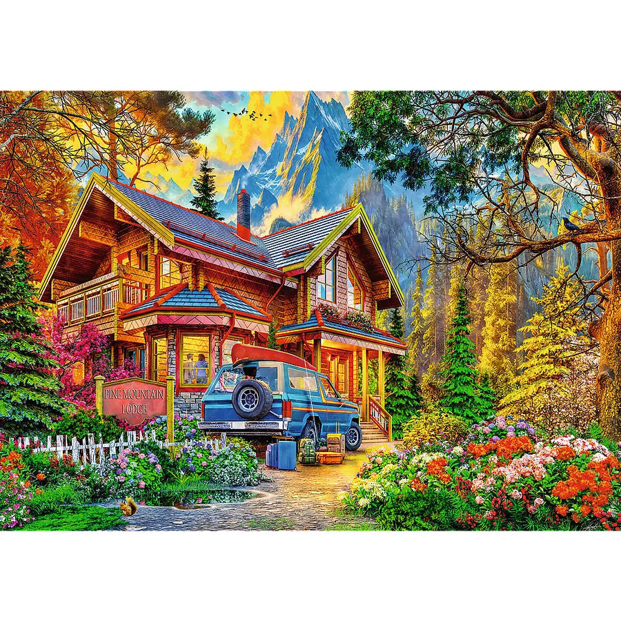 DMG Trefl Premium Plus - Mountain Trip (2x500pcs) (DAMAGED BOX)