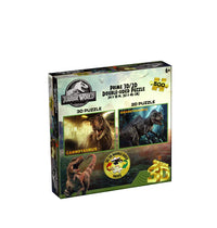 3D/2D - Jurassic World - Carnotaurus/Giganotosaurus  (Double-Sided) (500pcs)