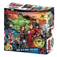 3D/2D - Marvel - Avengers (Double-Sided) (200pcs)