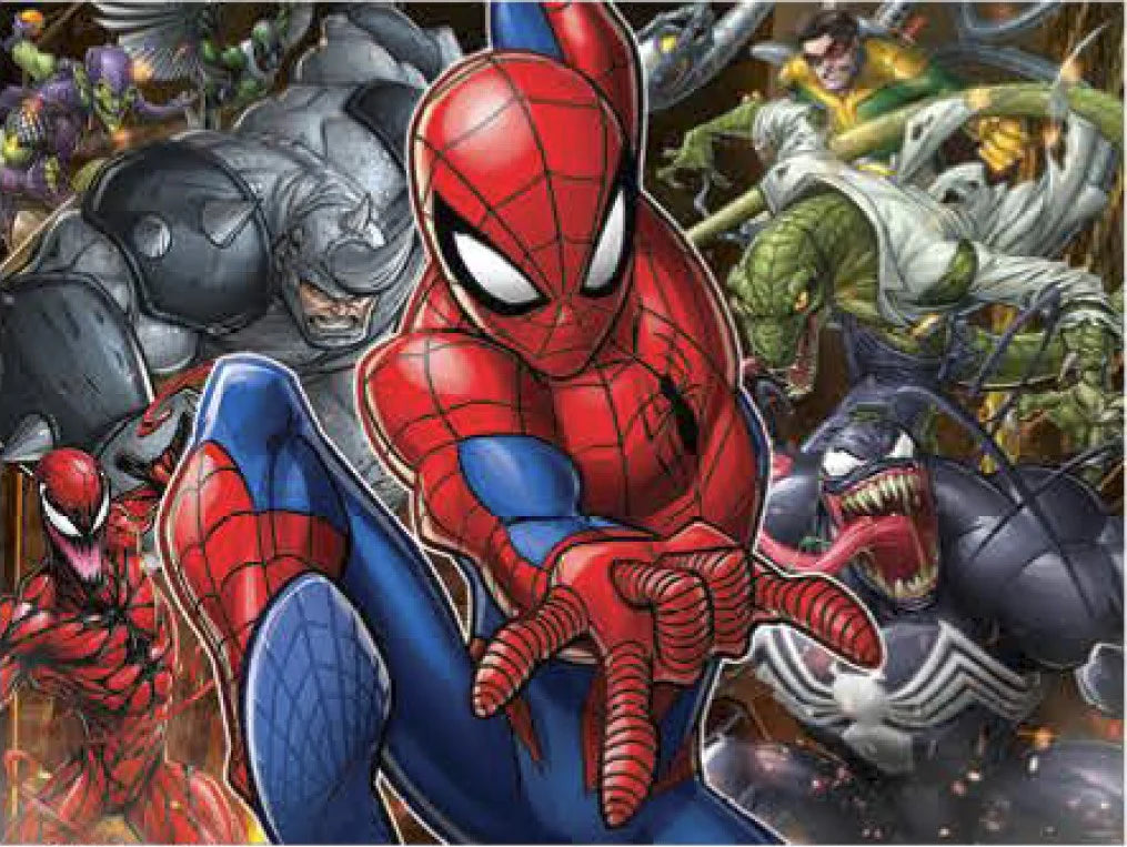 3D/2D - Marvel - Spider-Man (Double-Sided) (500pcs)