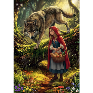 Enchanted Fairy Tales - Little Red Riding Hood and the Wolf (500pcs)