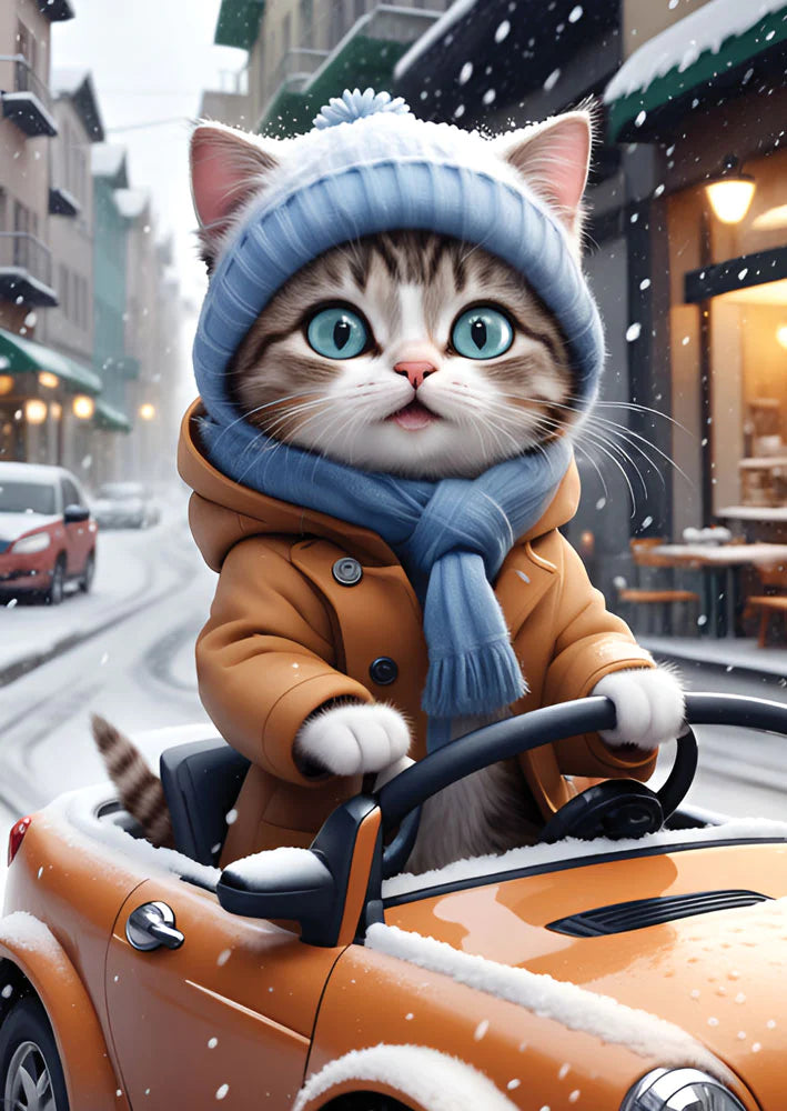 Le conducteur Kitty (1000pcs)