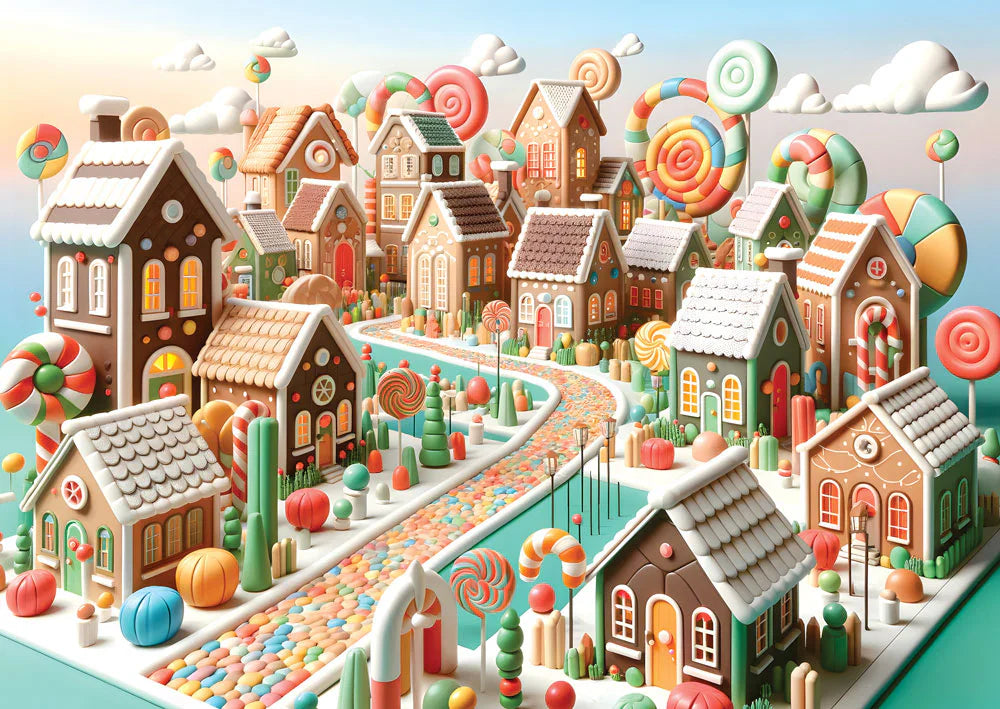 PFG Candyland (1000pcs) (Usage/Used - PUZZLES FOR GOOD)