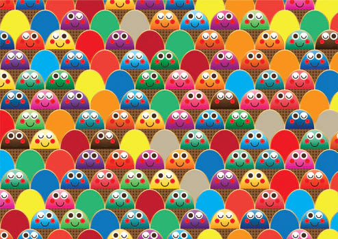 Glaces drôles (1000pcs)