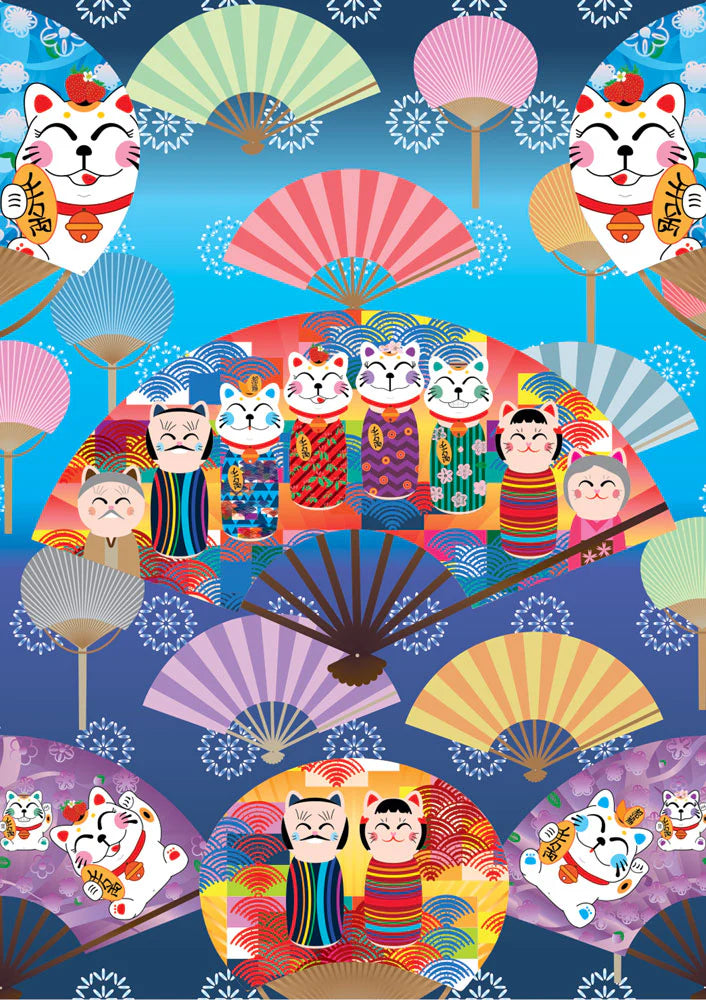 Kokeshi World (1000pcs)