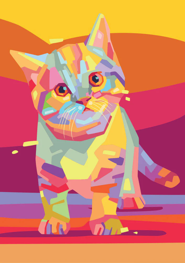Kitty coloré (1000pcs)