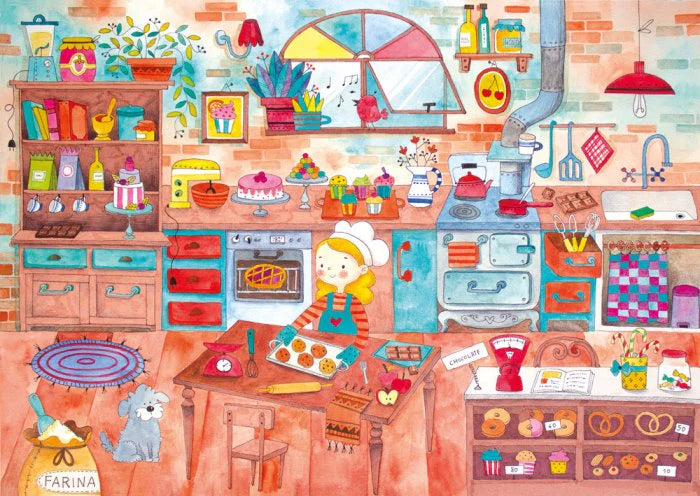 Boulangerie colorée (1000pcs)