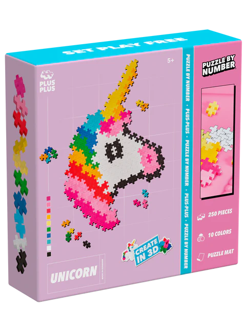Puzzle-by-Number - Unicorn (250pcs)