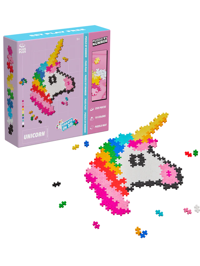 Puzzle-by-Number - Unicorn (250pcs)