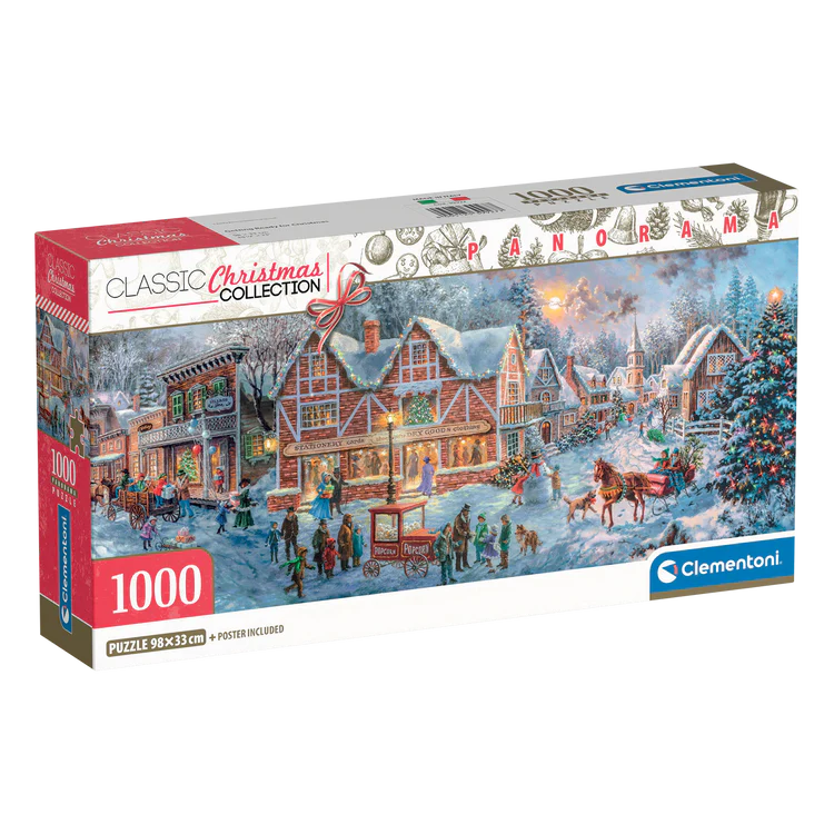 Classic Christmas - Getting Ready For Christmas (Panoramic) (1000pcs)