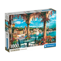 Vue balcon du lac Como, Dominic Davison (1000pcs)