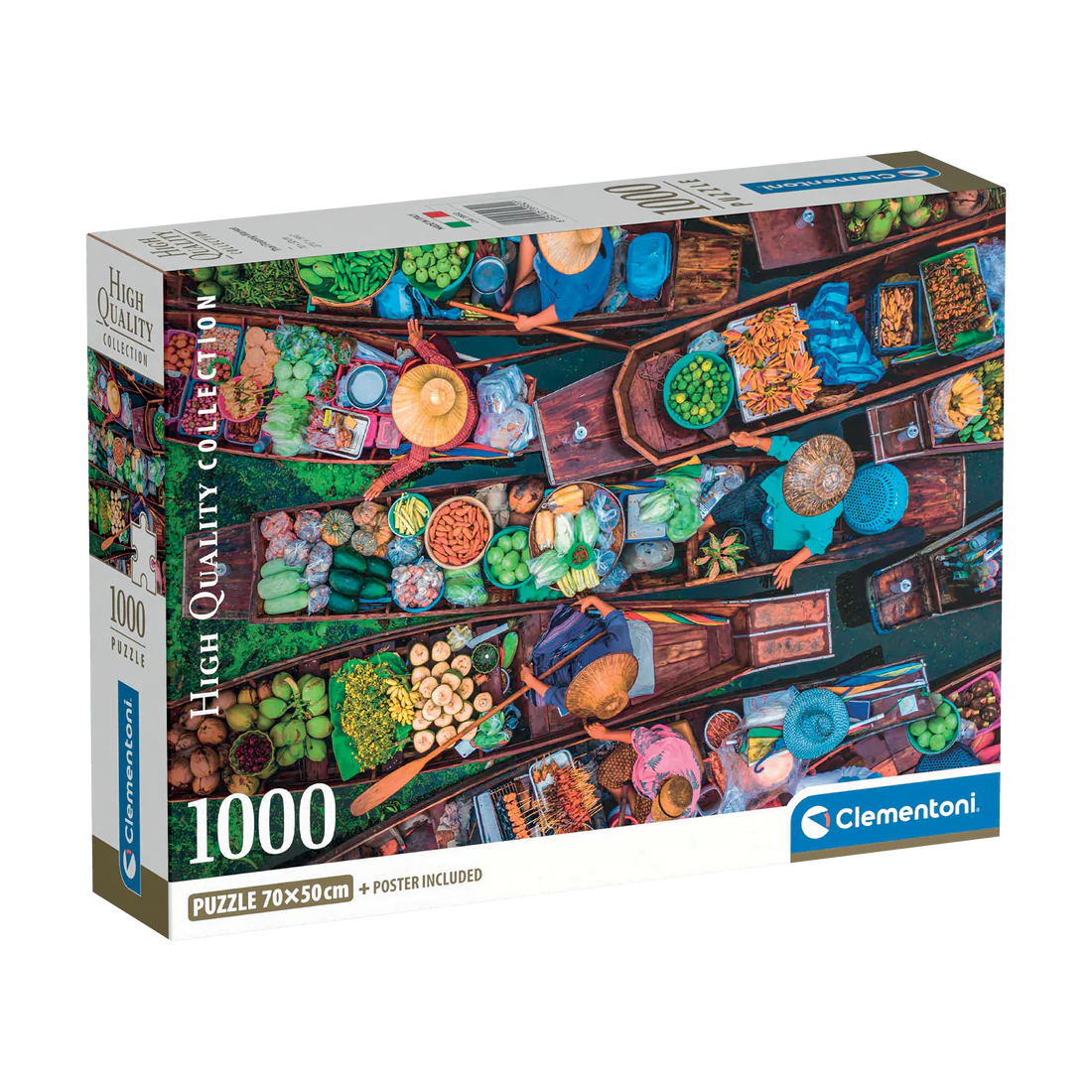PFG Floating Thai Market (1000pcs) (UsageUsed – PUZZLES FOR GOOD)