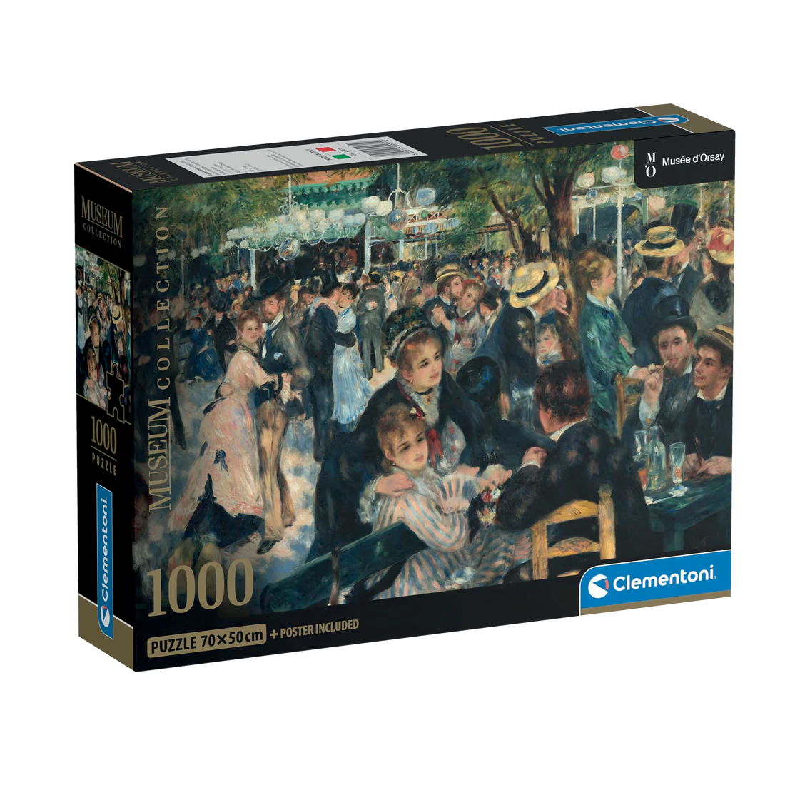 Museum Collection - Dance at le Moulin de la Galette (Bal au moulin de la Galette), Renoir (1000pcs)