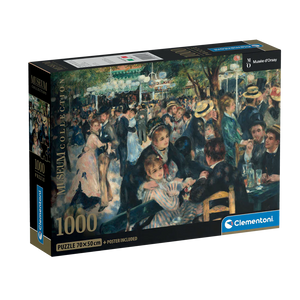 Collection Musée - Danse au Moulin de la Galette (Bal au moulin de la Galette), Renoir (1000pcs)