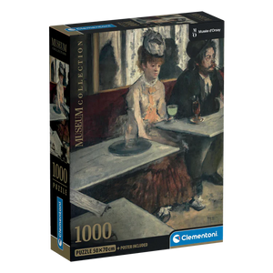 Collection du musée - Dans un café, Degas (1000 pièces)