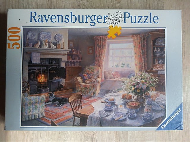PFG Ravensburger Sunday Tea Time (500pcs) (Usage/Used - PUZZLES FOR GOOD)