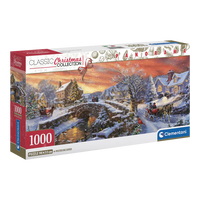 Classic Christmas - Christmas Over the Bridge (Panoramic) (1000pcs)