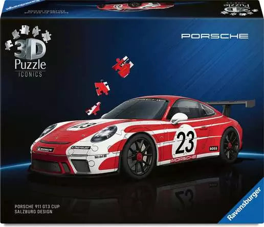 Ravensburger Iconincs - Porsche 911 GT3 Cup - Salzberg Design (3D Puzzle)