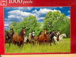 PFG Wild Horses in the Field (1000pcs) (Usage/Used - PUZZLES FOR GOOD)