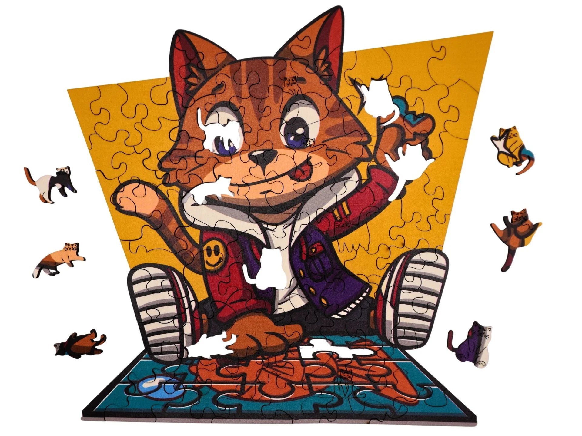 Kalo le Chat (Bois) (94 pièces) 