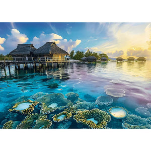 Breathtaking Lagoon Sunset (1000pcs)