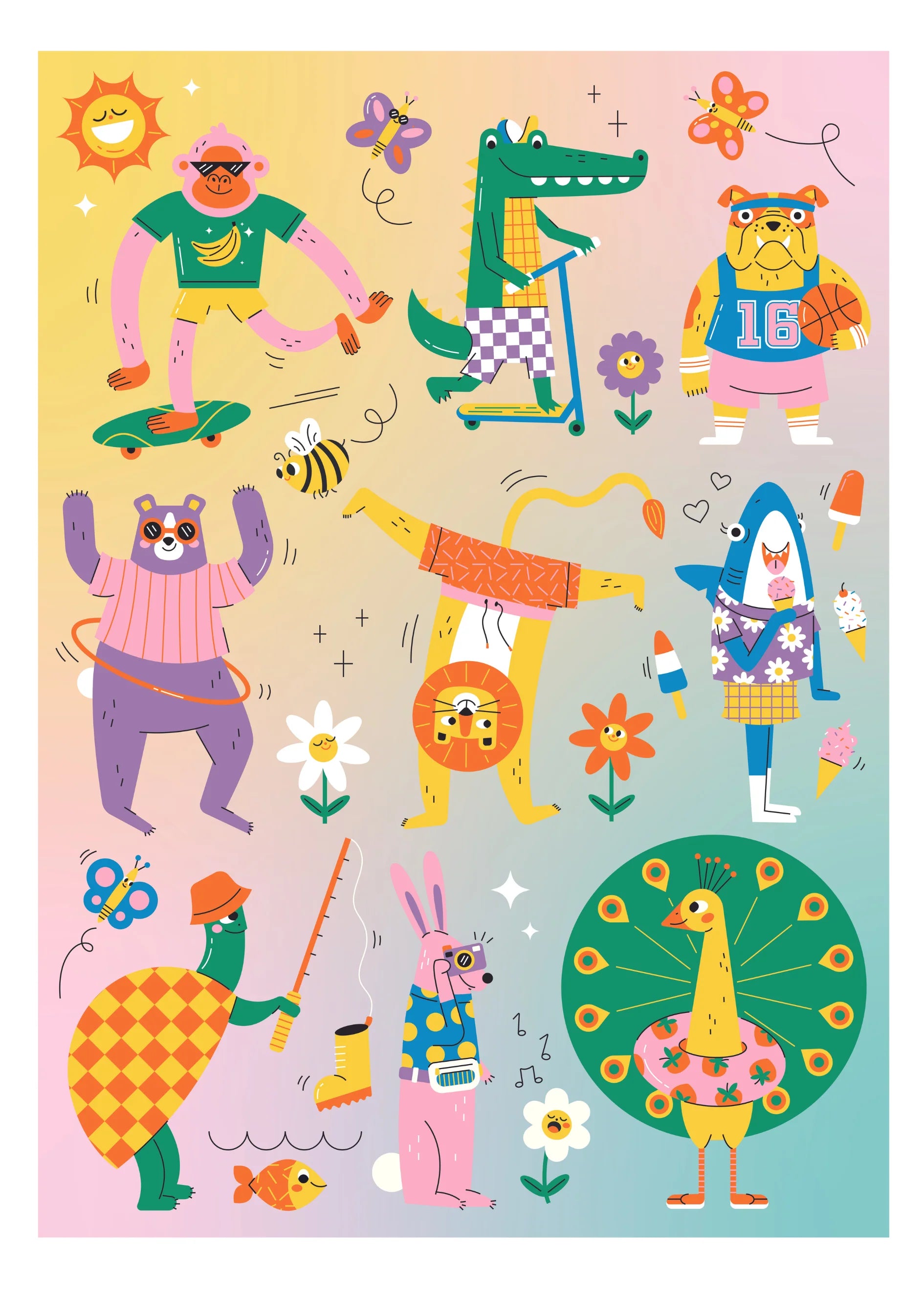 Festivanimals, Animaux festifs, Catherine Caballero (1000pcs)