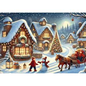 Holiday Sleigh (1000pcs)