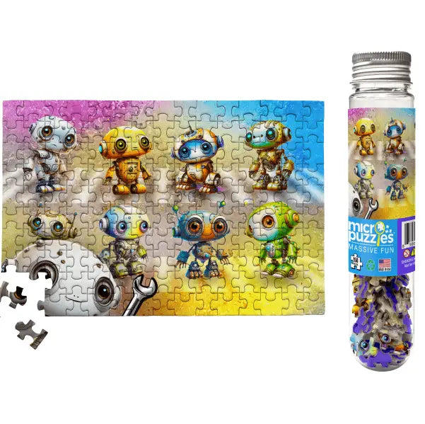Robots Science Lovers - MicroPuzzle