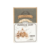 3D Pumpkin Cart (Wood)