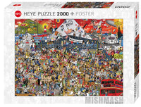 PFG Mishmash - British Music History, Alex Bennett (2000pcs) (utilisation / utilisée - puzzles pour de bon)